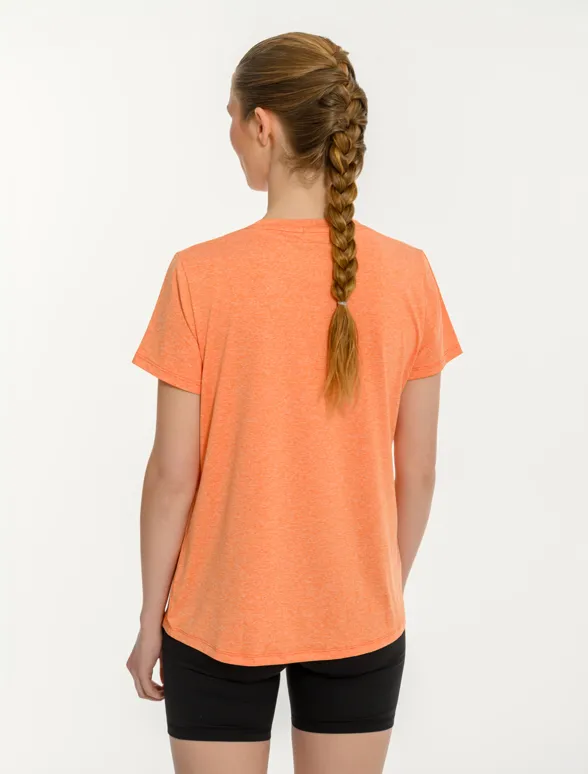 Γυναικείο αθλητικό κοντομάνικο t-shirt-mainImage-4