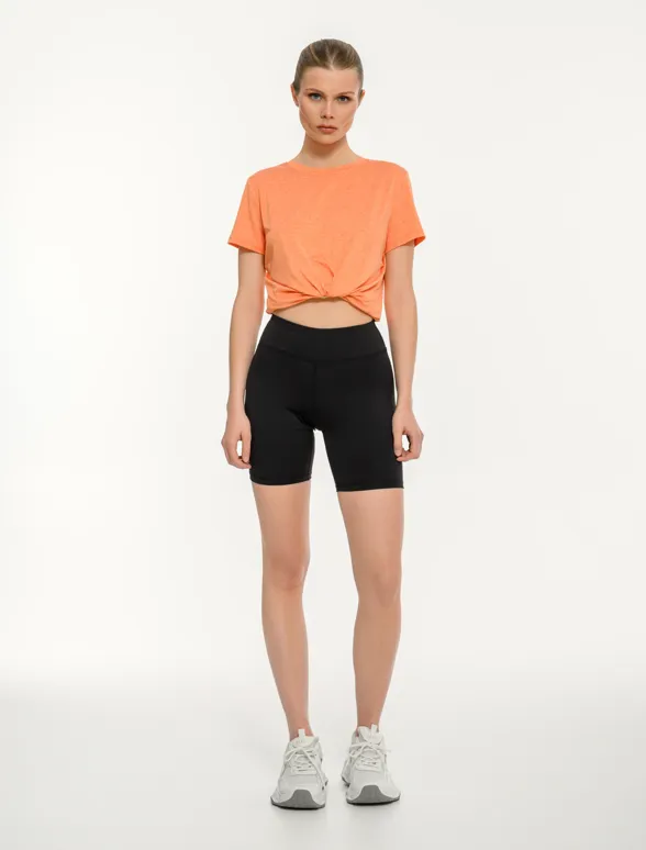Γυναικείο αθλητικό κοντομάνικο t-shirt-mainImage-6