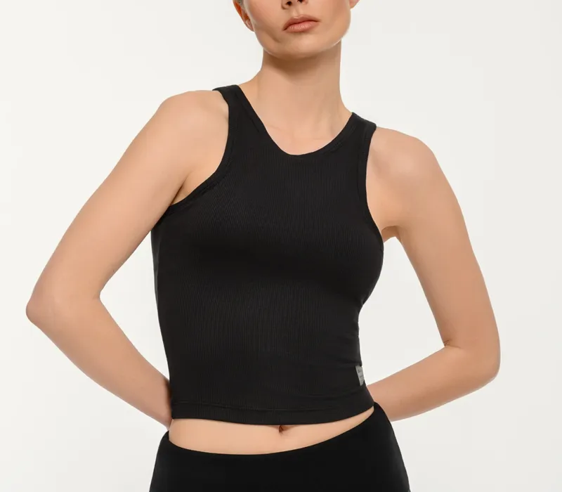 Women's sleeveless rib tank top-thumbPicture-2