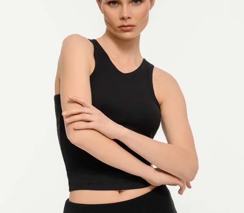 Women's sleeveless rib tank top-thumbPicture-3