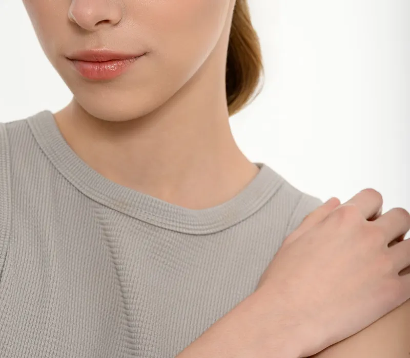 Women's sleeveless waffle top-thumbPicture-4