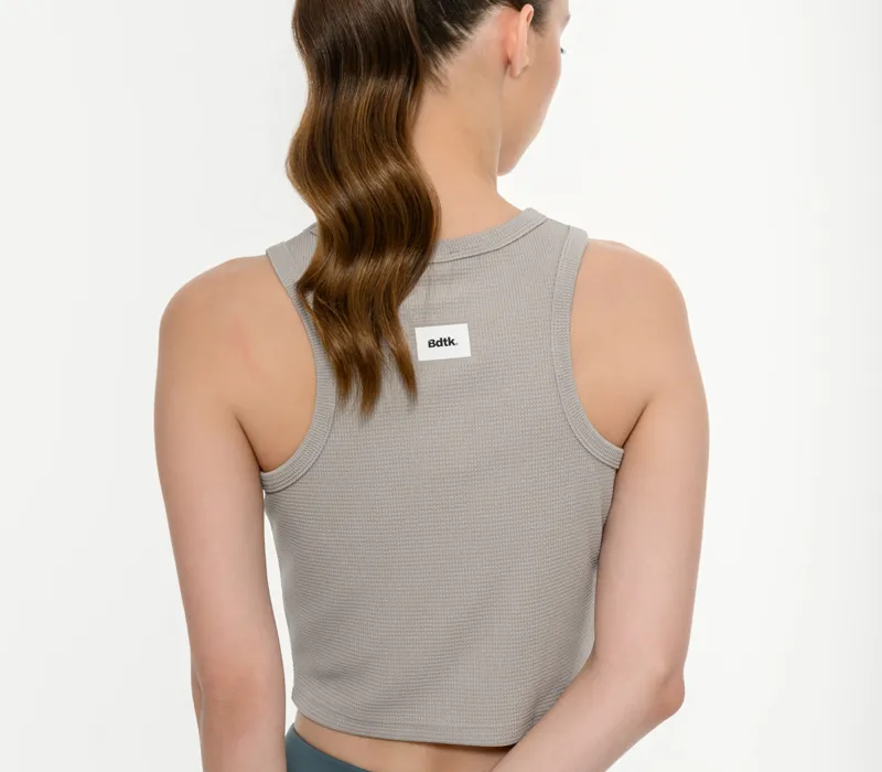 Women's sleeveless waffle top-thumbPicture-6