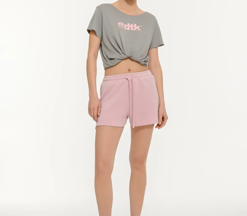 Women's shorts `DEMURE` with buttons on the side-thumbPicture-1