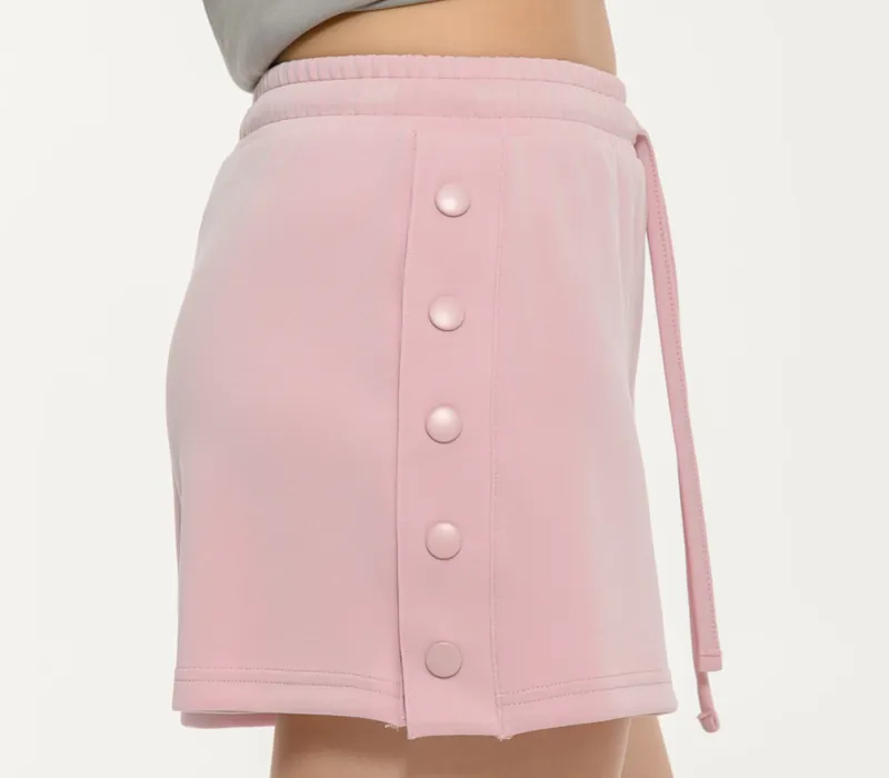 Women's shorts `DEMURE` with buttons on the side-thumbPicture-3