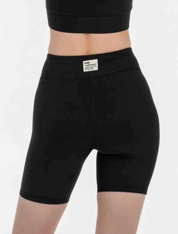 Γυναικείο rib αθλητικό ποδηλατικό κολάν `SOFTNESS GYM`-mainImage-3