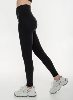 Γυναικείο rib ψηλόμεσο αθλητικό κολάν `SOFTNESS GYM`