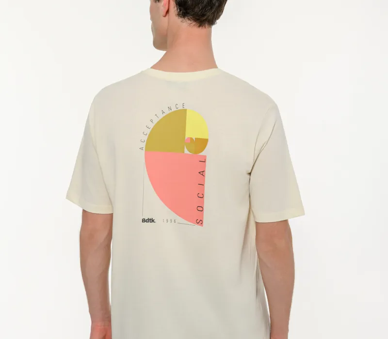 Ανδρικό κοντομάνικο t-shirt με τύπωμα στην πλάτη-thumbPicture-4