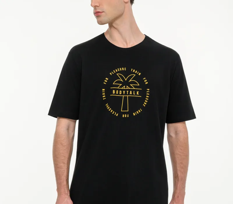 Ανδρικό κοντομάνικο t-shirt με τύπωμα-thumbPicture-1