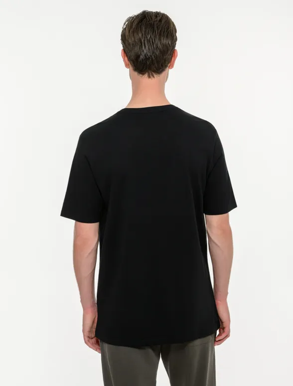 Ανδρικό κοντομάνικο t-shirt με τύπωμα-mainImage-3