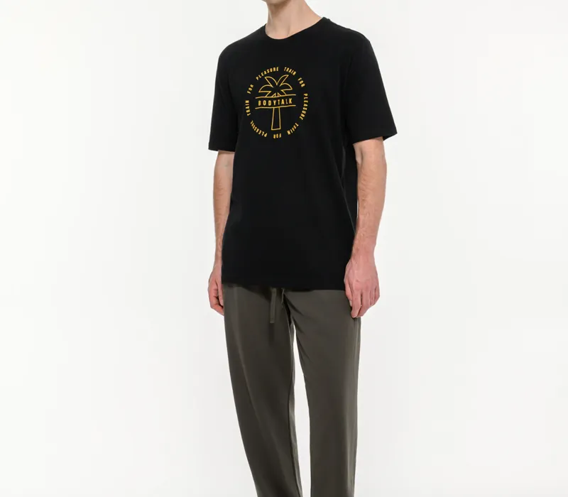 Ανδρικό κοντομάνικο t-shirt με τύπωμα-thumbPicture-4