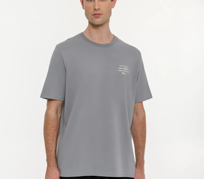 Ανδρικό κοντομάνικο t-shirt με τύπωμα-thumbPicture-1
