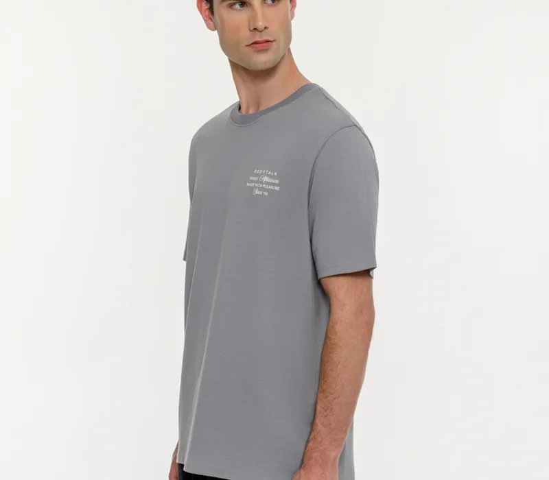 Ανδρικό κοντομάνικο t-shirt με τύπωμα-thumbPicture-2