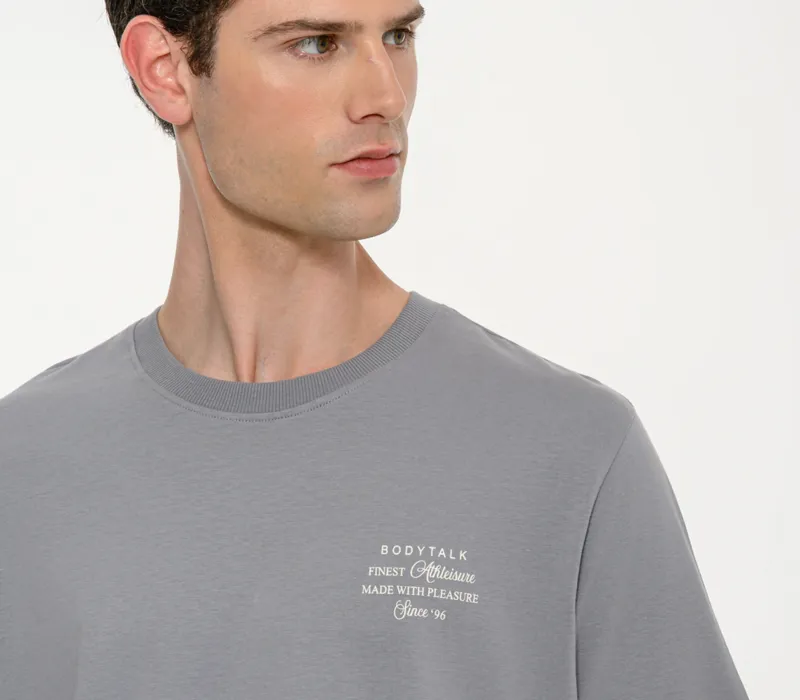 Ανδρικό κοντομάνικο t-shirt με τύπωμα-thumbPicture-4