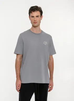 Ανδρικό κοντομάνικο t-shirt με τύπωμα