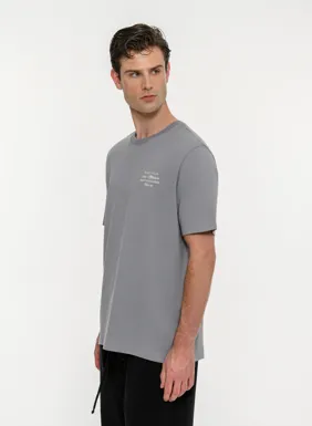 Ανδρικό κοντομάνικο t-shirt με τύπωμα