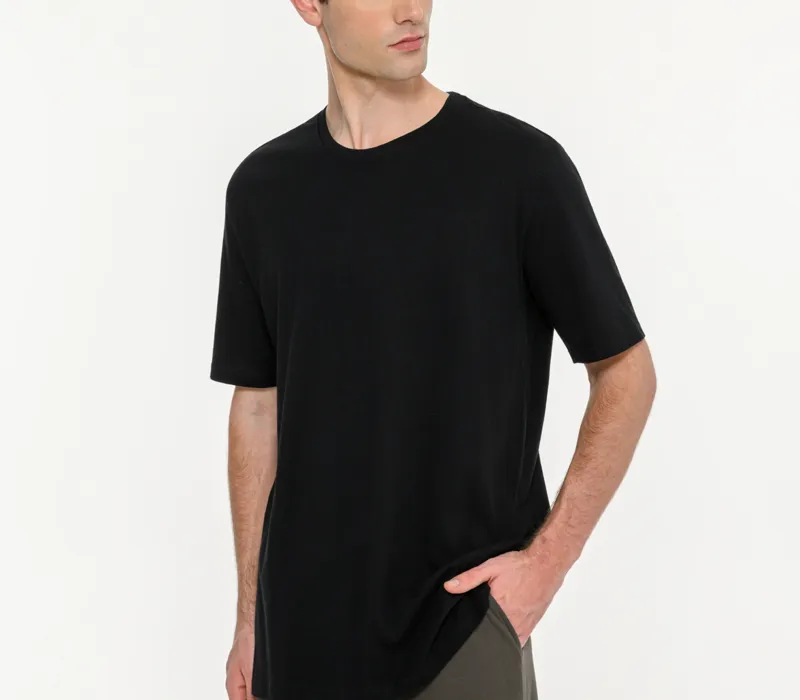Ανδρικό κοντομάνικο t-shirt με τύπωμα στην πλάτη-thumbPicture-1