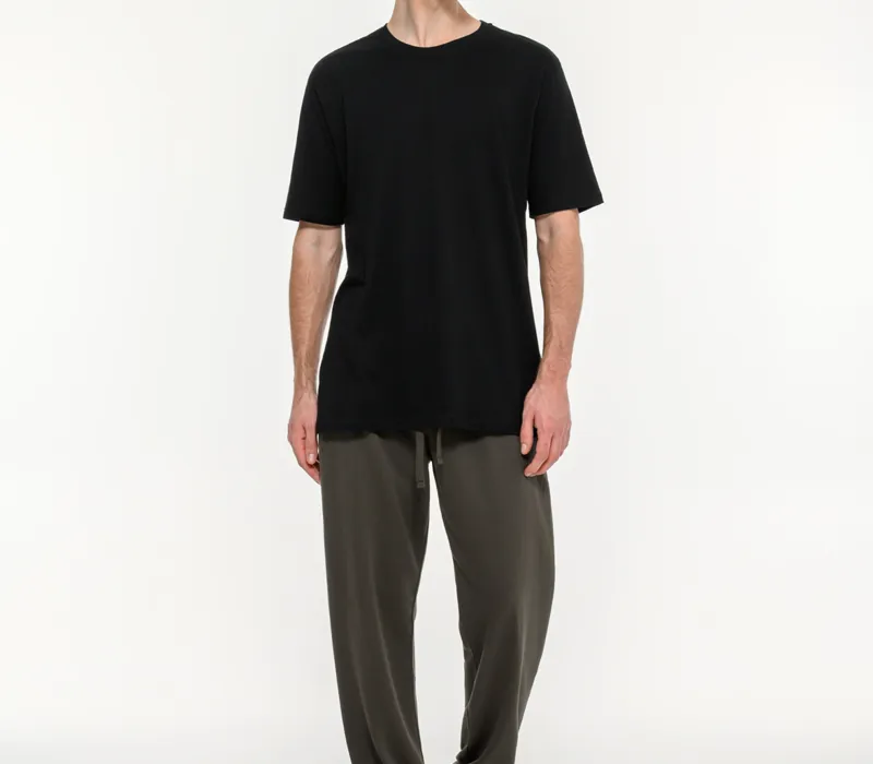 Ανδρικό κοντομάνικο t-shirt με τύπωμα στην πλάτη-thumbPicture-5