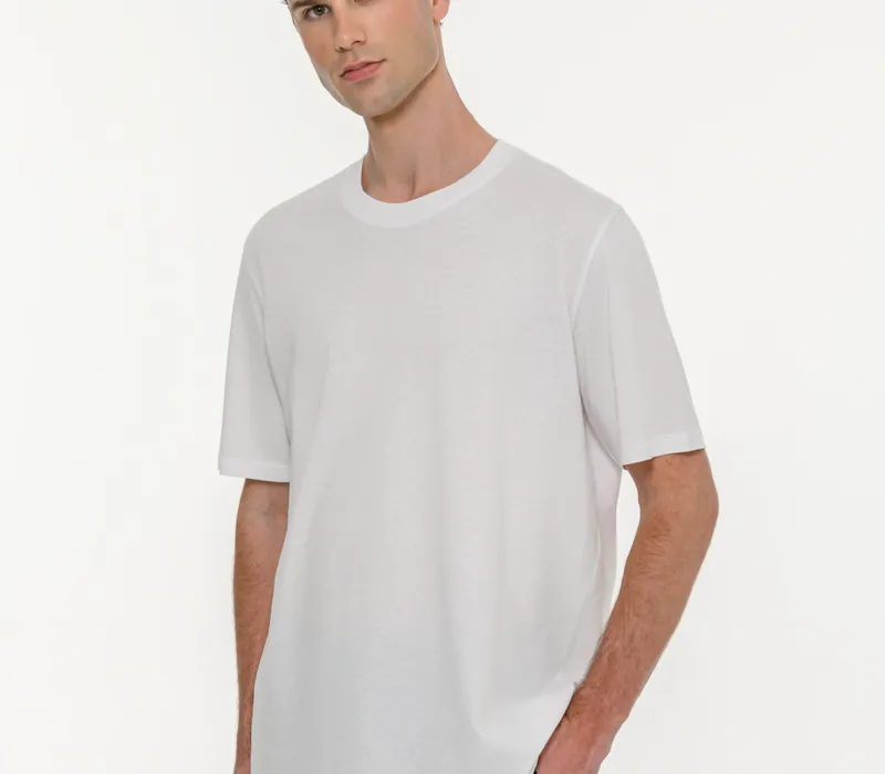 Ανδρικό κοντομάνικο t-shirt με τύπωμα στην πλάτη-thumbPicture-2