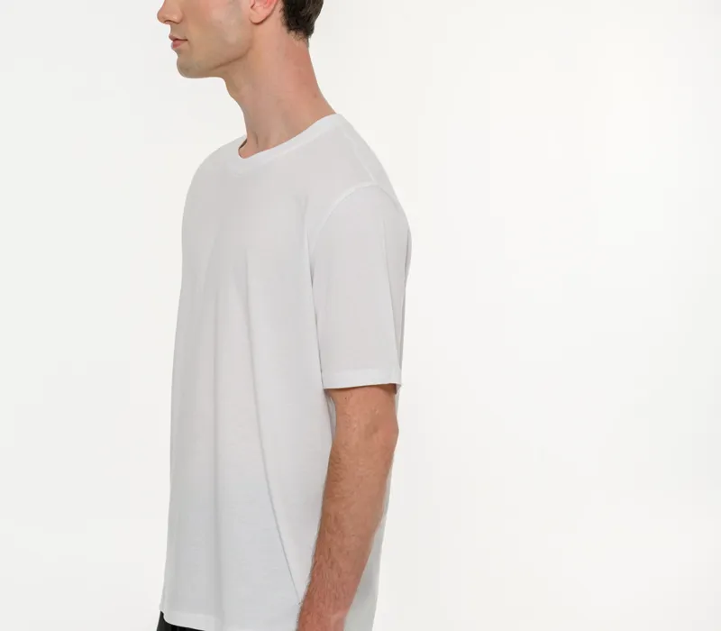 Ανδρικό κοντομάνικο t-shirt με τύπωμα στην πλάτη-thumbPicture-3