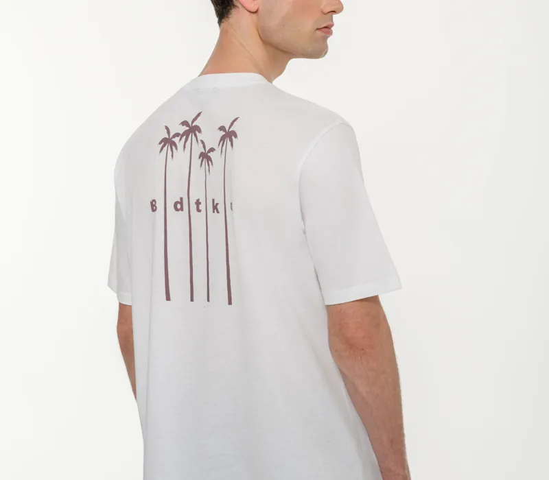 Ανδρικό κοντομάνικο t-shirt με τύπωμα στην πλάτη-thumbPicture-4