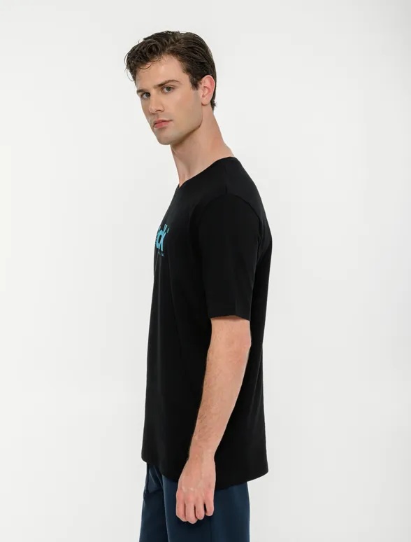 Ανδρικό κοντομάνικο t-shirt με τύπωμα bdtk-mainImage-2