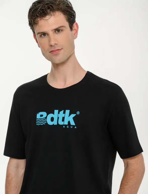 Ανδρικό κοντομάνικο t-shirt με τύπωμα bdtk-mainImage-4