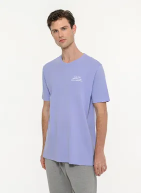 Ανδρικό κοντομάνικο t-shirt με τύπωμα