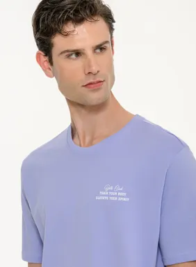 Ανδρικό κοντομάνικο t-shirt με τύπωμα