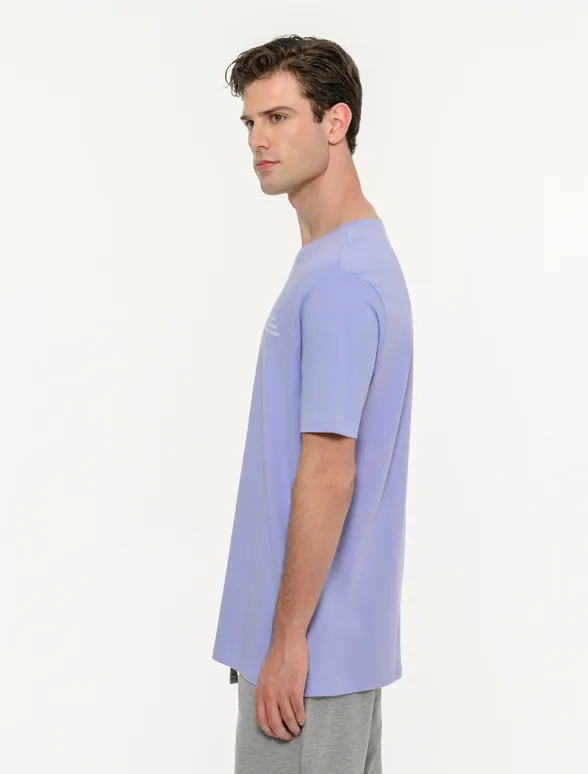 Ανδρικό κοντομάνικο t-shirt με τύπωμα-mainImage-3