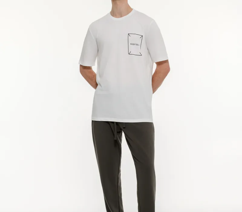 Ανδρικό κοντομάνικο t-shirt με τύπωμα-thumbPicture-1