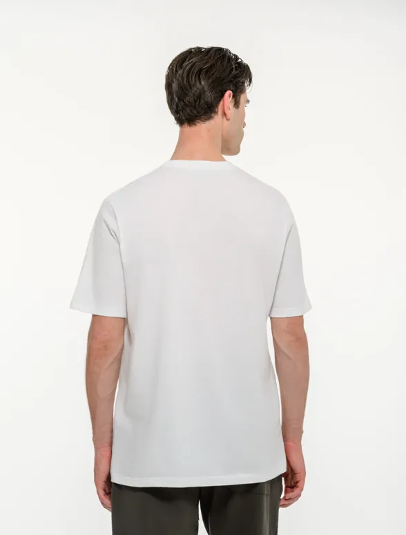 Ανδρικό κοντομάνικο t-shirt με τύπωμα-mainImage-3