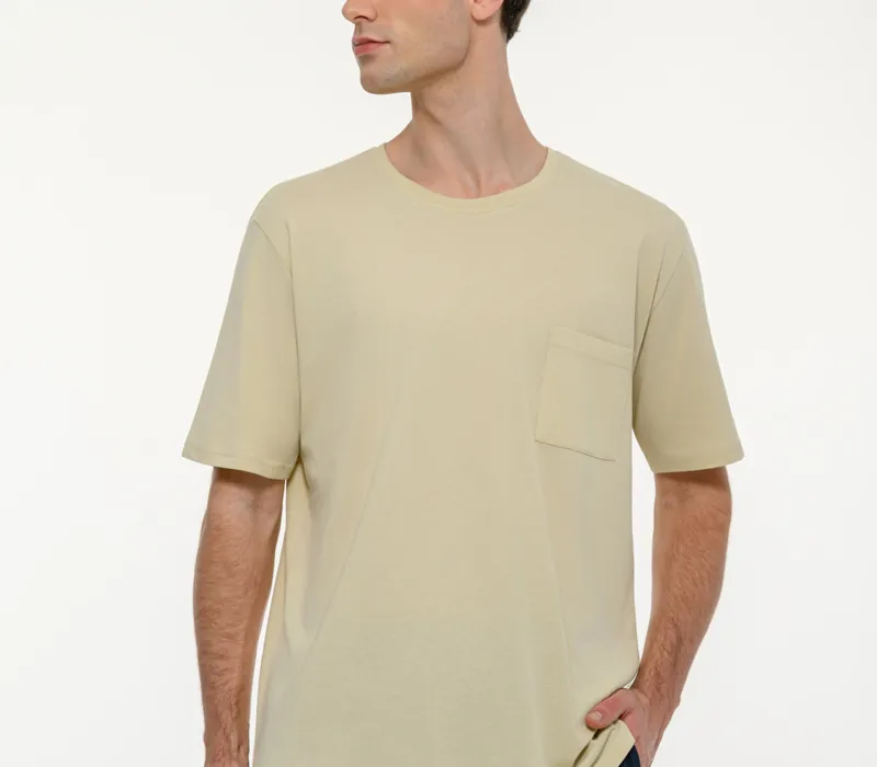 Ανδρικό κοντομάνικο t-shirt με τσέπη-thumbPicture-1