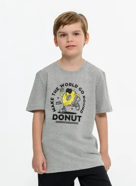 Παιδικό κοντομάνικο t-shirt για αγόρια με τύπωμα