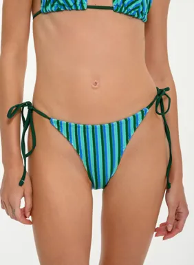 Γυναικείο bikini bottom μαγιό με ρίγες