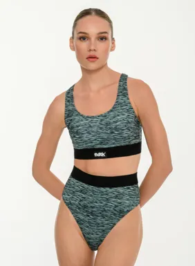 Γυναικείο bikini bottom μαγιό με print