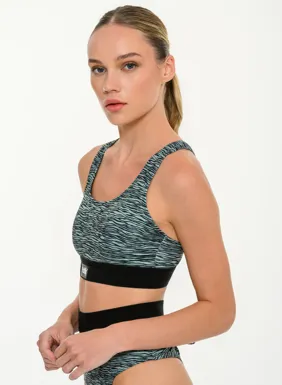 Γυναικείο bikini top μαγιό με print