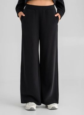 Γυναικεία φούτερ φόρμα wide leg 