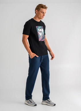 Ανδρικό t-shirt με skull print