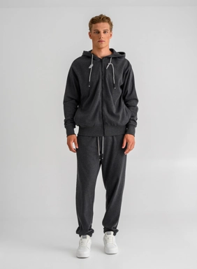 Ανδρική jogger φόρμα με κορδόνια