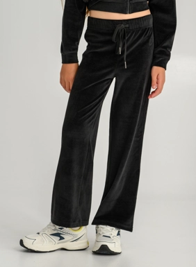 Children s velvet sweatpants for girls