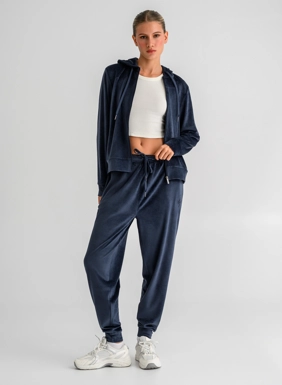 Women s velvet jogger sweatpants