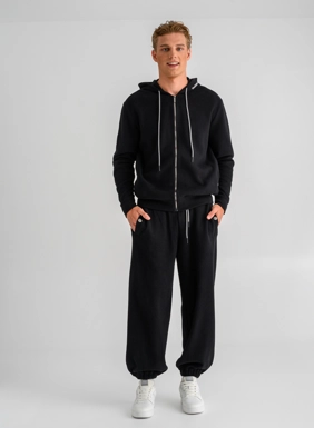 Men s loose jogger sweatshirt