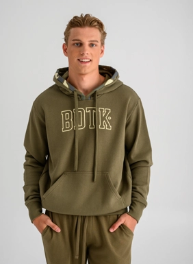Men s BDTK printed hoodie