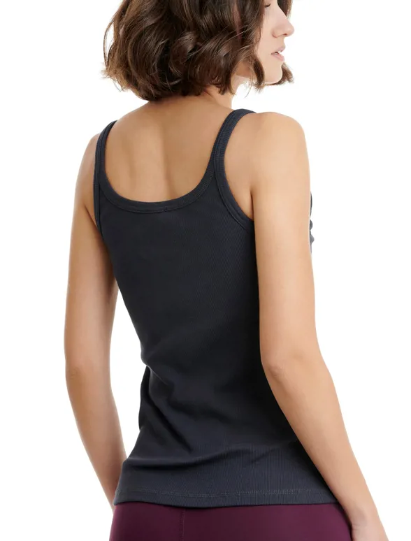 Women's tank top with athletic back