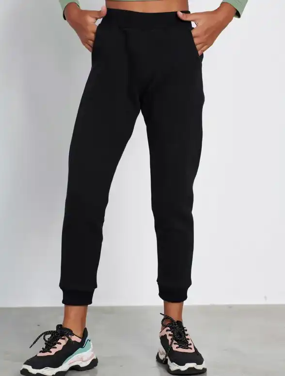 Girls athletic hot sale joggers